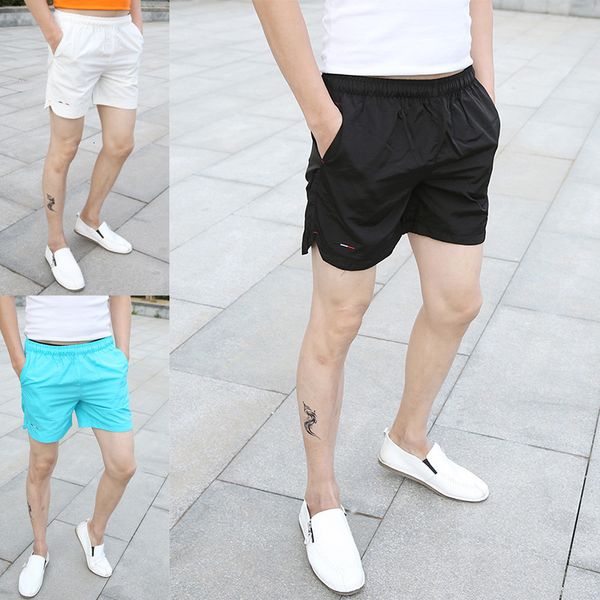 shorts fast dry 3 / 4 social spirit boy beach pants slim trend men's thin, White;black
shorts fast dry 3 / 4 social spirit boy beach pants slim trend men's thin, White;black
