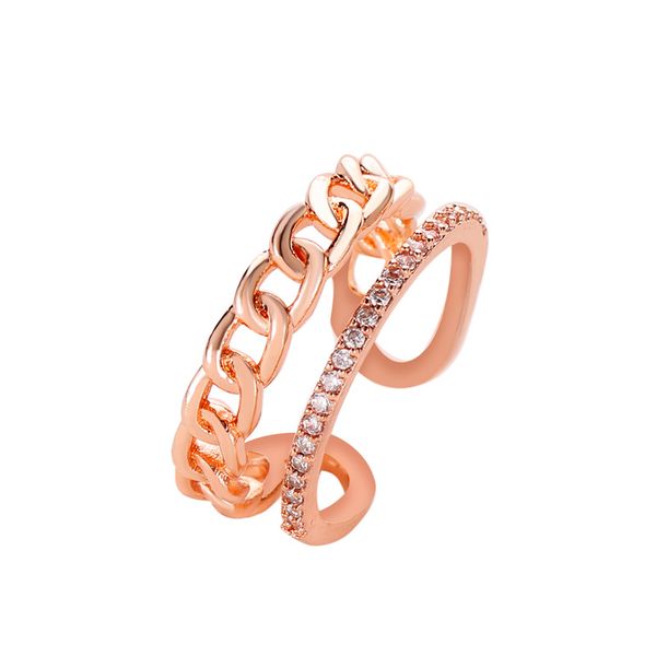 15pcs/lot brand new double layer chain rings with diamond opening finger rings for women copper hollow out rose gold hand jewelry, Golden;silver
15pcs/lot brand new double layer chain rings with diamond opening finger rings for women copper hollow out rose gold hand jewelry, Golden;silver