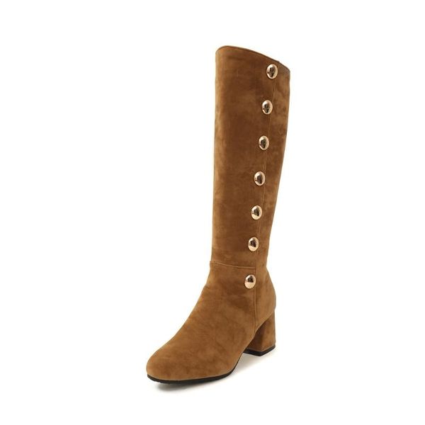 lady boots brand women's shoes thigh high heels high round toe winter footwear stiletto fashion over-the-knee, Black
lady boots brand women's shoes thigh high heels high round toe winter footwear stiletto fashion over-the-knee, Black