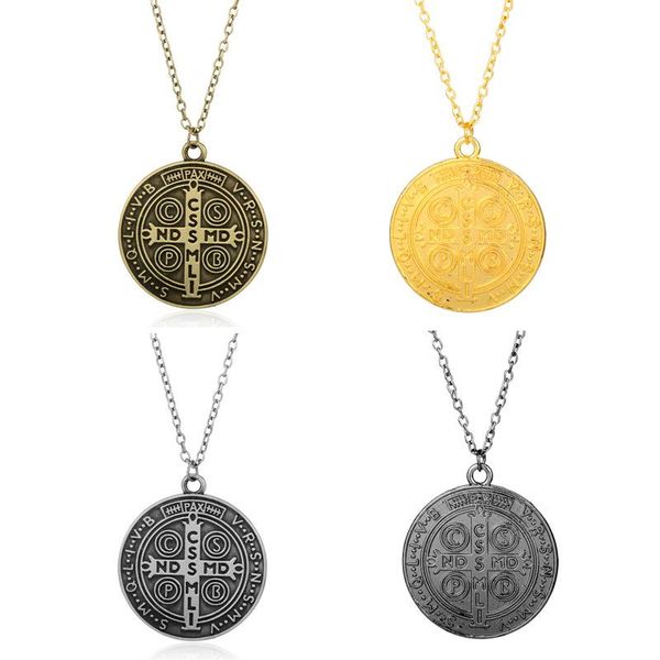 european and american film and television hell detective constantine surrounding the same necklace retro tag pendant necklace, Silver
european and american film and television hell detective constantine surrounding the same necklace retro tag pendant necklace, Silver
