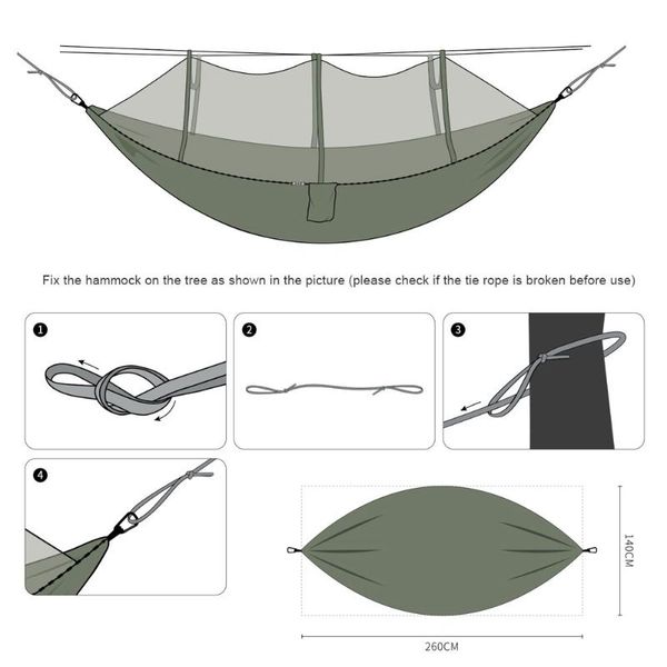 outdoor mosquito net hammock double 210t nylon anti-mosquito parachute cloth air camping tent hanging sleeping swing portable
outdoor mosquito net hammock double 210t nylon anti-mosquito parachute cloth air camping tent hanging sleeping swing portable