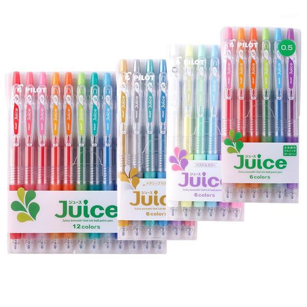 pilot juice lju-10uf 0.5mm multicolor gel ball point pen japan 12 colors/set 6 colors/set office & school supplies1
pilot juice lju-10uf 0.5mm multicolor gel ball point pen japan 12 colors/set 6 colors/set office & school supplies1