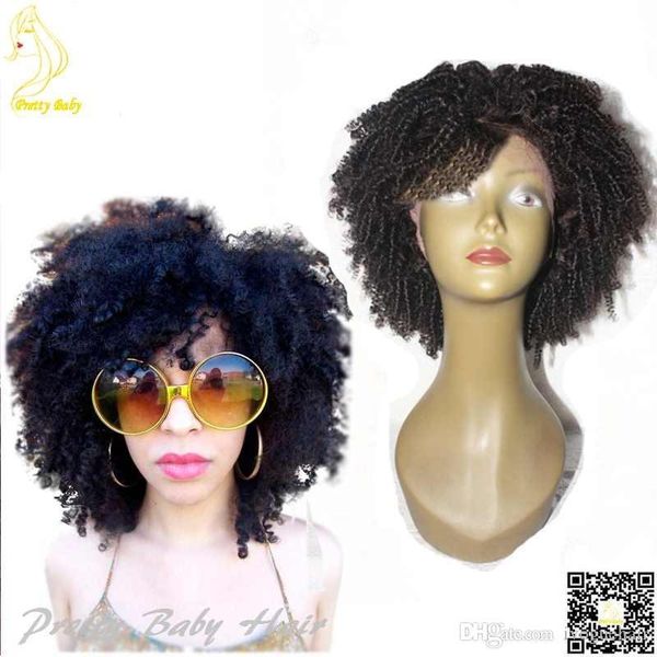 short afro kinky curly full lace human hair wigs with bangs mongolian kinky curly hair lace front wig short bob, Black;brown
short afro kinky curly full lace human hair wigs with bangs mongolian kinky curly hair lace front wig short bob, Black;brown