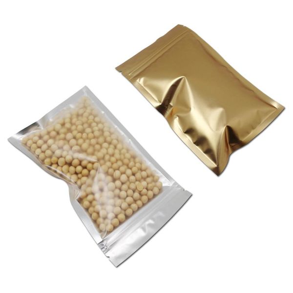50pcs lot plastic ziplock food storage packing bag front clear back gold reclosable zipper seal snack nut package pouch h bbygsg
50pcs lot plastic ziplock food storage packing bag front clear back gold reclosable zipper seal snack nut package pouch h bbygsg