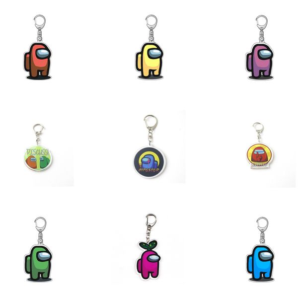 11 styles games among us keychain acrylic colourful keyrings cartoon game keychains car keys bag pendent party decoration
11 styles games among us keychain acrylic colourful keyrings cartoon game keychains car keys bag pendent party decoration
