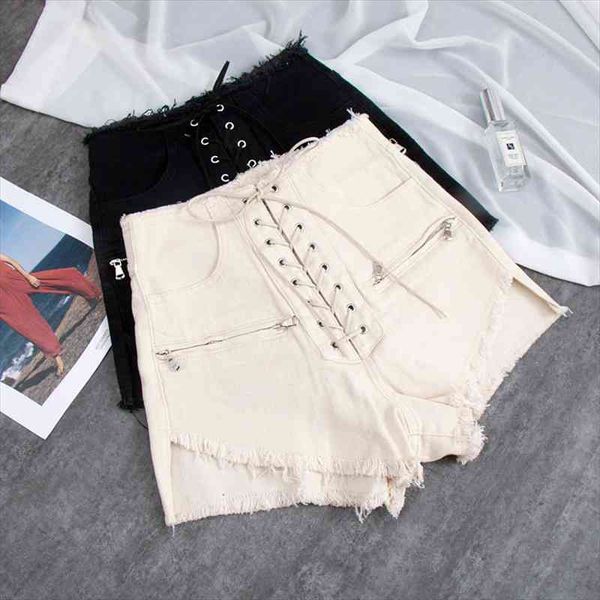 wholesale lace up bandage wide leg denim shorts female high waist punk street style zipepr chains shorts wq1617 dropship, White;black
wholesale lace up bandage wide leg denim shorts female high waist punk street style zipepr chains shorts wq1617 dropship, White;black