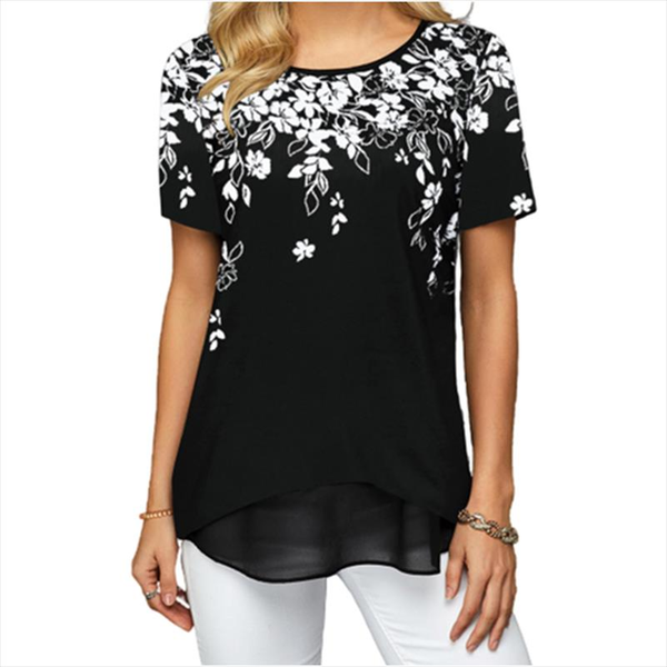 loose casual short tshirt women 2020 summer new arrival floral print tshirts o neck female tee shirts s 5xl camiseta mujer, White
loose casual short tshirt women 2020 summer new arrival floral print tshirts o neck female tee shirts s 5xl camiseta mujer, White
