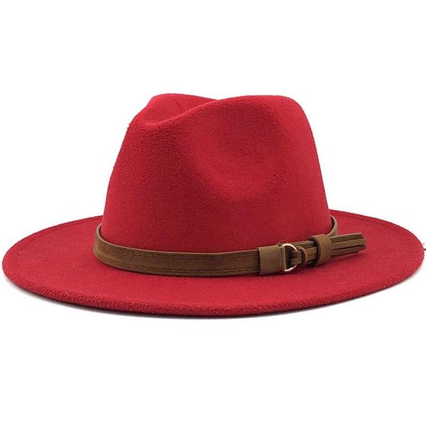 Women Men Wool Hat With Leather Ribbon Gentleman Elegant Lady Winter Autumn Wide Brim Jazz Panama Sombrero Cap, Blue;gray
Women Men Wool Hat With Leather Ribbon Gentleman Elegant Lady Winter Autumn Wide Brim Jazz Panama Sombrero Cap, Blue;gray