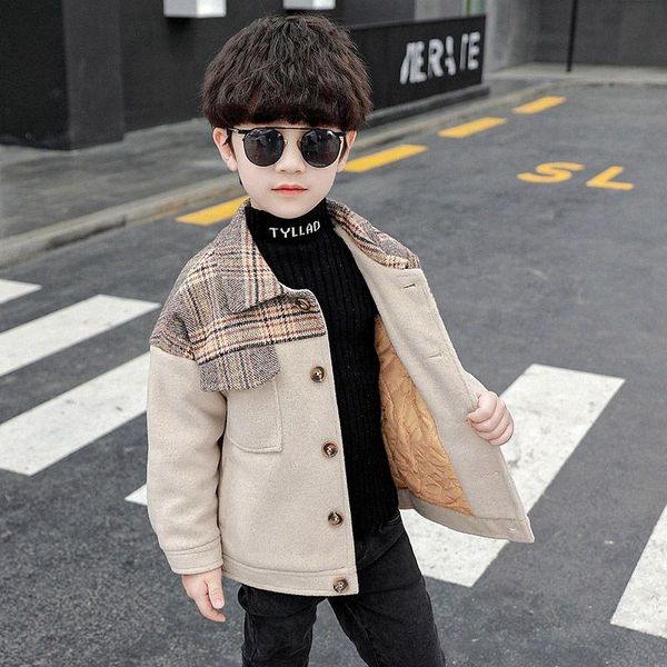 autumn winter 2-7t children outwear clothes boys coat fashion stitched lapel thickened woolen jacket for kids korean wool, Blue;gray
autumn winter 2-7t children outwear clothes boys coat fashion stitched lapel thickened woolen jacket for kids korean wool, Blue;gray