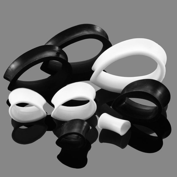 1pair tear drop flexible sile ear plugs and tunnels ear piercings earlets screwed earring expander ear gauges body jewelry q bbykia, Silver
1pair tear drop flexible sile ear plugs and tunnels ear piercings earlets screwed earring expander ear gauges body jewelry q bbykia, Silver
