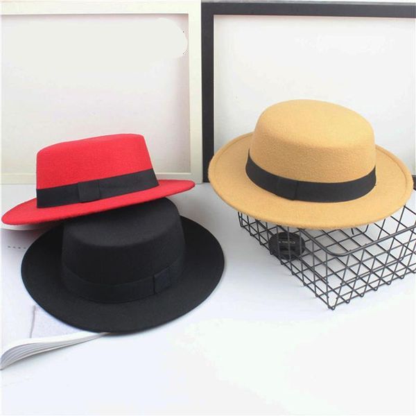 fedora hat women men autum winter wool ladies jazz prok pie hat round caps bowler gorras elegant vintage hats chapeu de feltro1, Blue;gray
fedora hat women men autum winter wool ladies jazz prok pie hat round caps bowler gorras elegant vintage hats chapeu de feltro1, Blue;gray