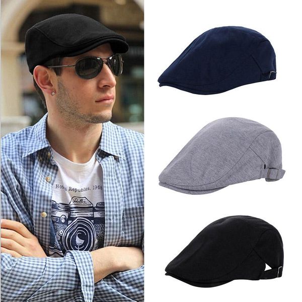 berets casual beret hat flat cap breathable mesh women summer sun hats black femme mens, Blue;gray
berets casual beret hat flat cap breathable mesh women summer sun hats black femme mens, Blue;gray