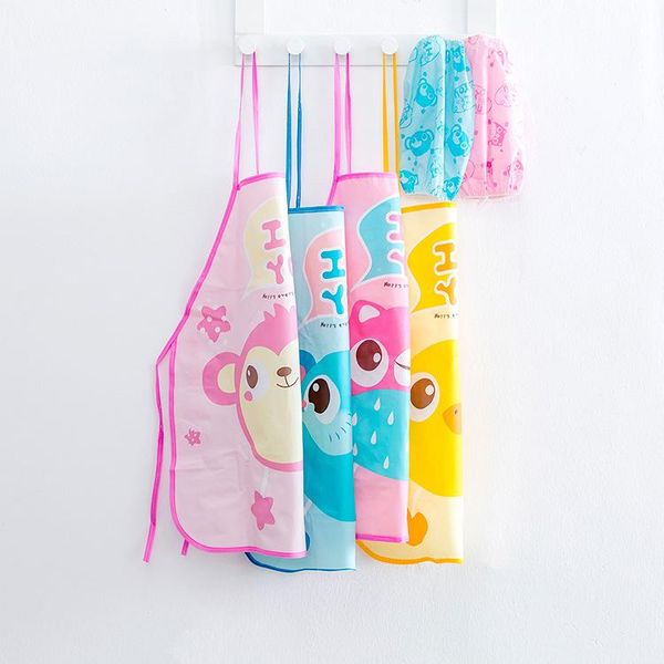 aprons children's cute cartoon waterproof apron set home daily creative oversleeve kitchen
aprons children's cute cartoon waterproof apron set home daily creative oversleeve kitchen