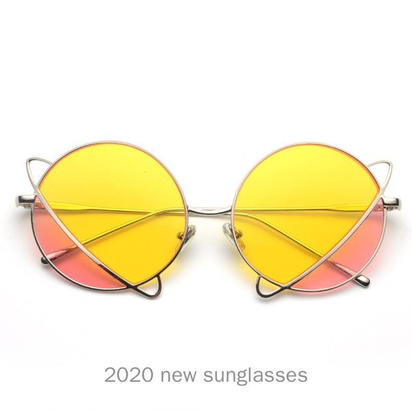 sunglasses mincl/fashion round women oversized mirror men shades glasses fashion female eyewear nx, White;black
sunglasses mincl/fashion round women oversized mirror men shades glasses fashion female eyewear nx, White;black