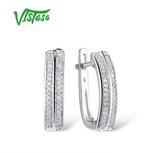vistoso earrings for women 14k 585 white gold sparkling luxury diamond wedding band engagement trendy fine jewelry q1218, Golden;silver
vistoso earrings for women 14k 585 white gold sparkling luxury diamond wedding band engagement trendy fine jewelry q1218, Golden;silver