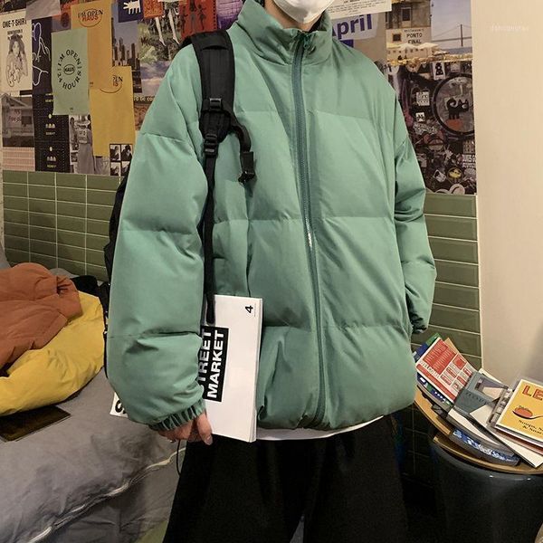 e-baihui men solid color warm parkas 2020 winter woman korean streetwear coats man fashion thicken zipper warm clothing q1031041, Black
e-baihui men solid color warm parkas 2020 winter woman korean streetwear coats man fashion thicken zipper warm clothing q1031041, Black