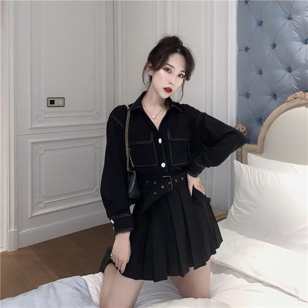 women's shirts ulzzang japanese kawaii ladies vintage casual chic solid color shirt female korean harajuku clothes for women1, White
women's shirts ulzzang japanese kawaii ladies vintage casual chic solid color shirt female korean harajuku clothes for women1, White