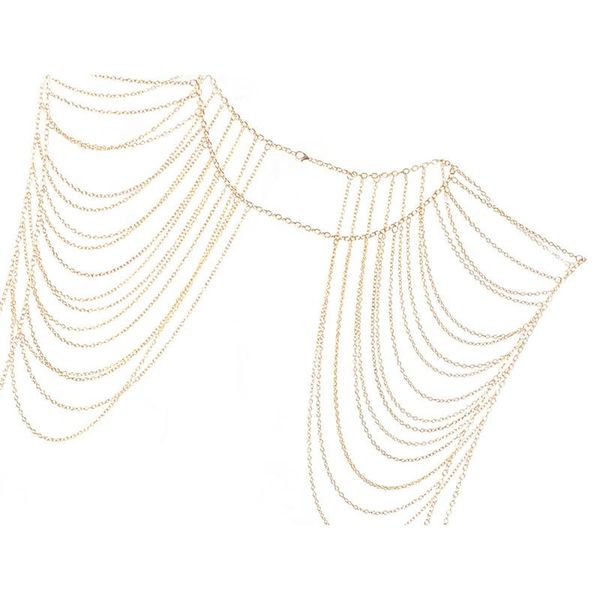chains vintage bohemian necklaces collar shoulder chain long & pendants women statement body jewelry, Silver
chains vintage bohemian necklaces collar shoulder chain long & pendants women statement body jewelry, Silver