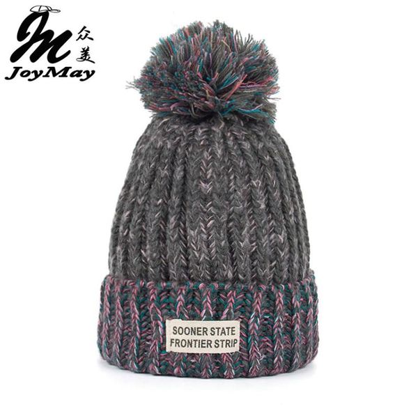 beanie/skull caps joymay woman fashion winter knitting hats with pompom beanies cap w222, Blue;gray
beanie/skull caps joymay woman fashion winter knitting hats with pompom beanies cap w222, Blue;gray