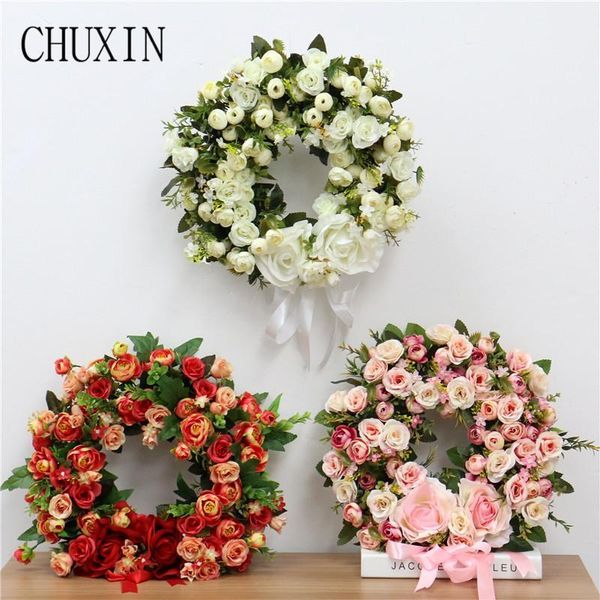 decorative flowers & wreaths 30/35/40cm artificial flower chaise rose foam bottom garland home wall hanging decoration wedding bridal tiara
decorative flowers & wreaths 30/35/40cm artificial flower chaise rose foam bottom garland home wall hanging decoration wedding bridal tiara