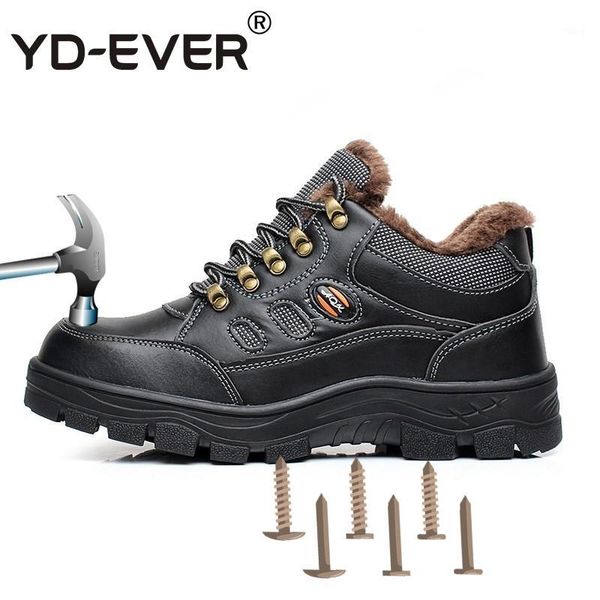 boots yd-ever men work safety shoes big size genuine leather for toe warm protective footwear1, Black
boots yd-ever men work safety shoes big size genuine leather for toe warm protective footwear1, Black