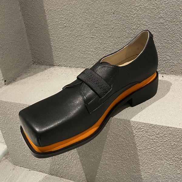 2021 female new leather black woman spring shoes party m87f
2021 female new leather black woman spring shoes party m87f
