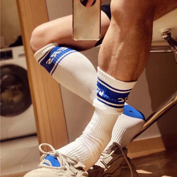 men's socks men calcetines skarpetki hombre nylon sports long tube meias compression sweat-absorbent, Black
men's socks men calcetines skarpetki hombre nylon sports long tube meias compression sweat-absorbent, Black