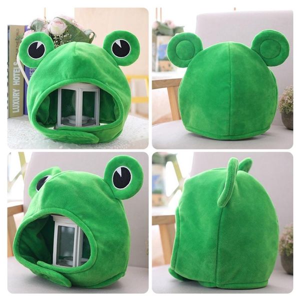 beanie/skull caps funny big frog eyes cartoon plush hat toy green headgear cap cosplay costume u90e, Blue;gray
beanie/skull caps funny big frog eyes cartoon plush hat toy green headgear cap cosplay costume u90e, Blue;gray