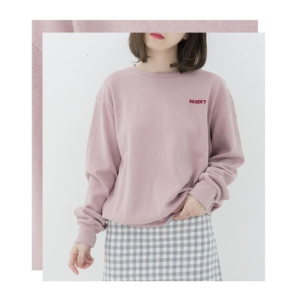 2021 new spring and fine autumn loosed sleeve solid female casual pullover around the neck with embroidered letter ajq1, Black
2021 new spring and fine autumn loosed sleeve solid female casual pullover around the neck with embroidered letter ajq1, Black