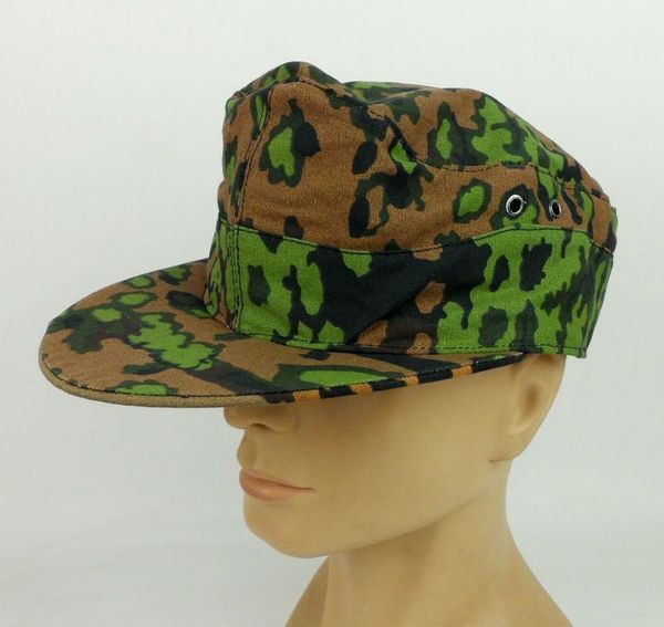 reproduction wwii german m42 cap hat leaf reversible camo in size store 5605101, Blue;gray
reproduction wwii german m42 cap hat leaf reversible camo in size store 5605101, Blue;gray