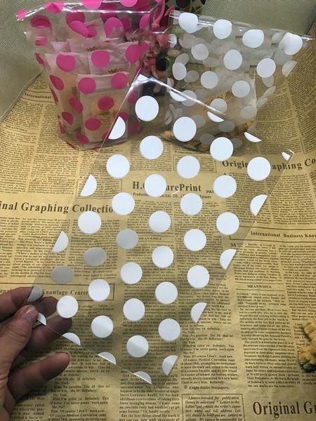 100pcs polka dots printed candy gift bags plastic gift packing bag cupcake wrapper self adhesive cookies bags soap pouches xmas bbywmd
100pcs polka dots printed candy gift bags plastic gift packing bag cupcake wrapper self adhesive cookies bags soap pouches xmas bbywmd
