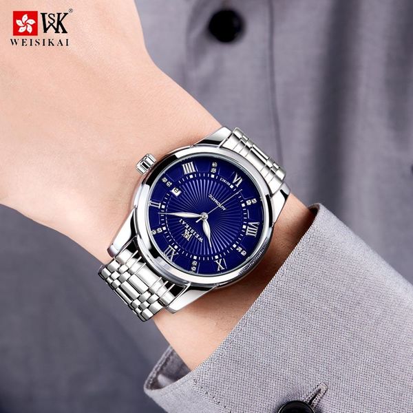 weisikai 2020 luxury business sport mechanical wristwatch brand men watches matic stainless steel waterproof watch men bbynbo, Silver
weisikai 2020 luxury business sport mechanical wristwatch brand men watches matic stainless steel waterproof watch men bbynbo, Silver