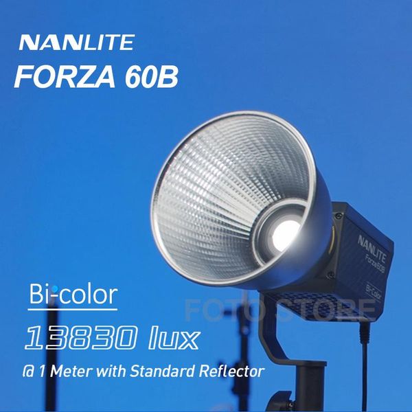 flash heads nanguang nanlite forza60b 60w led light bi-color 2700k-6500k video professional studio strobe lamp lighting
flash heads nanguang nanlite forza60b 60w led light bi-color 2700k-6500k video professional studio strobe lamp lighting