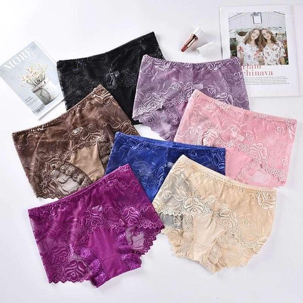 hantan explosive lace large size underwear women's breathable and comfortable lace women's underwear briefs1, Black;pink
hantan explosive lace large size underwear women's breathable and comfortable lace women's underwear briefs1, Black;pink