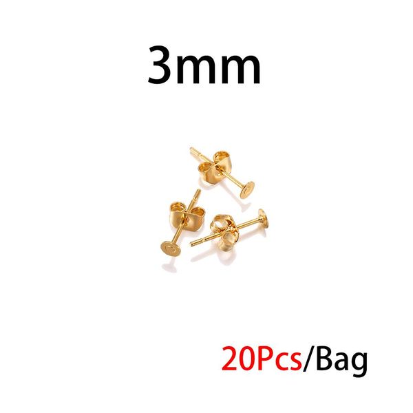 20pcs/lot 5 6 8 10 12mm gold stainless steel stud earring back spacer with earring plug findings for diy jewelry making supplies wmtaks
20pcs/lot 5 6 8 10 12mm gold stainless steel stud earring back spacer with earring plug findings for diy jewelry making supplies wmtaks