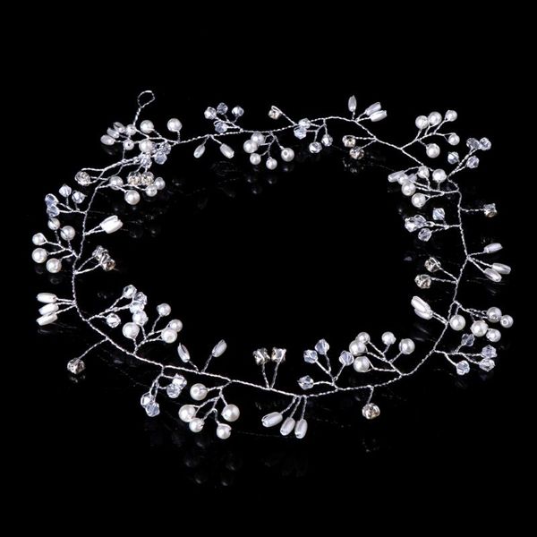 luxury wedding bridal rhinestone faux pearl headband tiara hair chain headpiece, Golden;silver
luxury wedding bridal rhinestone faux pearl headband tiara hair chain headpiece, Golden;silver