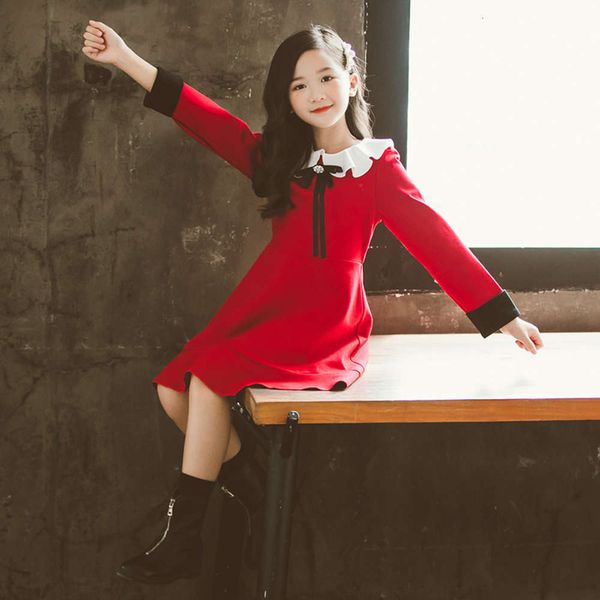 2021 long korean sve girls' and autumn spring drs solid color ruffle medium large children's skirt hxw1, Red;yellow
2021 long korean sve girls' and autumn spring drs solid color ruffle medium large children's skirt hxw1, Red;yellow