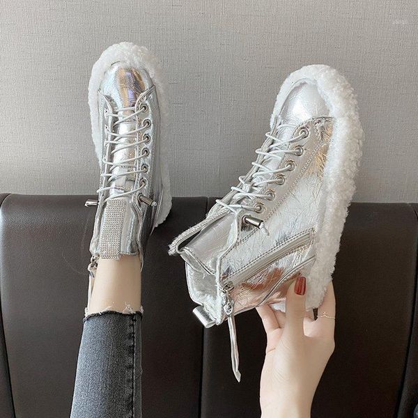 boots flat heel women 2021 winter footwear plush female shoes round toe lace up australia low fur rock ladies ankle snow1, Black
boots flat heel women 2021 winter footwear plush female shoes round toe lace up australia low fur rock ladies ankle snow1, Black