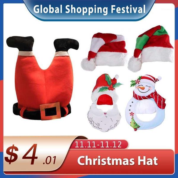 plush christmas hat cosplay santas christmas holiday childrens and adults funny spoof hats headgear prop decoration1
plush christmas hat cosplay santas christmas holiday childrens and adults funny spoof hats headgear prop decoration1