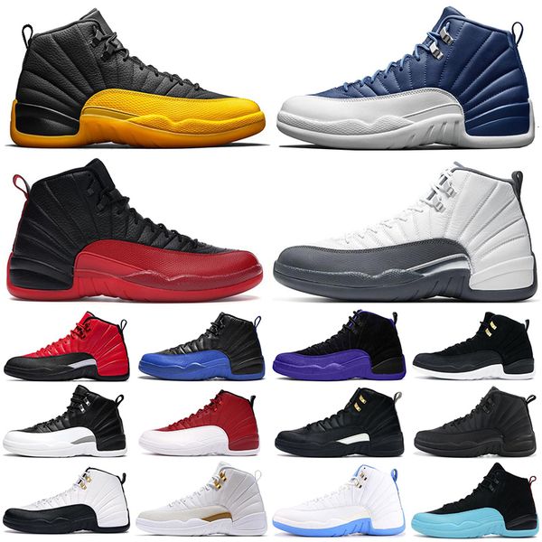 2020 mens shoes 12s jumpman university gold stone blue flu game royal the master playoff athletic sports sneakers size 7-13
2020 mens shoes 12s jumpman university gold stone blue flu game royal the master playoff athletic sports sneakers size 7-13