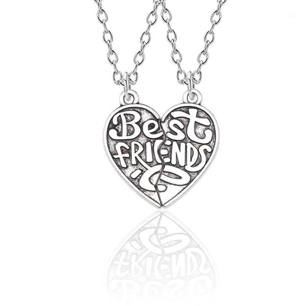 friends 2 pieces of retro puzzle heart pendant all the way have you necklace bff friendship jewelry men and women gifts1, Silver
friends 2 pieces of retro puzzle heart pendant all the way have you necklace bff friendship jewelry men and women gifts1, Silver