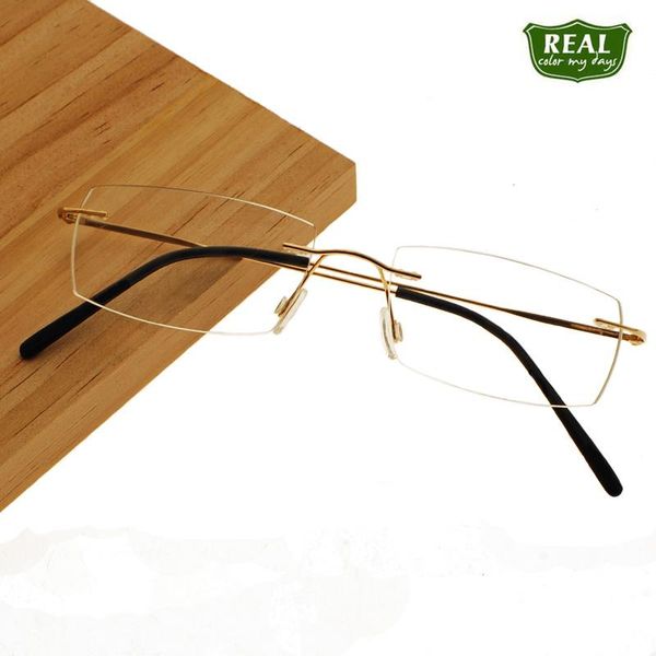fashion sunglasses frames flexible titanium eyeglasses frame rimless optical myopia prescription spectacle glasses, Black
fashion sunglasses frames flexible titanium eyeglasses frame rimless optical myopia prescription spectacle glasses, Black
