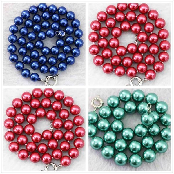 beautiful rose green blue shell simulated-pearl 8mm 10mm 12mm 14mm round beads diy jewelry necklace making 18" b1012, Silver
beautiful rose green blue shell simulated-pearl 8mm 10mm 12mm 14mm round beads diy jewelry necklace making 18" b1012, Silver