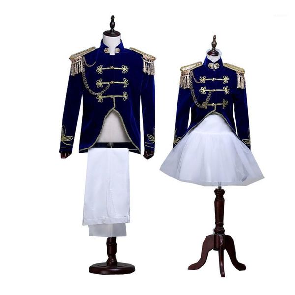 vintage couple wear stage show drama sailor suit men/women suits jacket with skirts pants 20191, White;black
vintage couple wear stage show drama sailor suit men/women suits jacket with skirts pants 20191, White;black