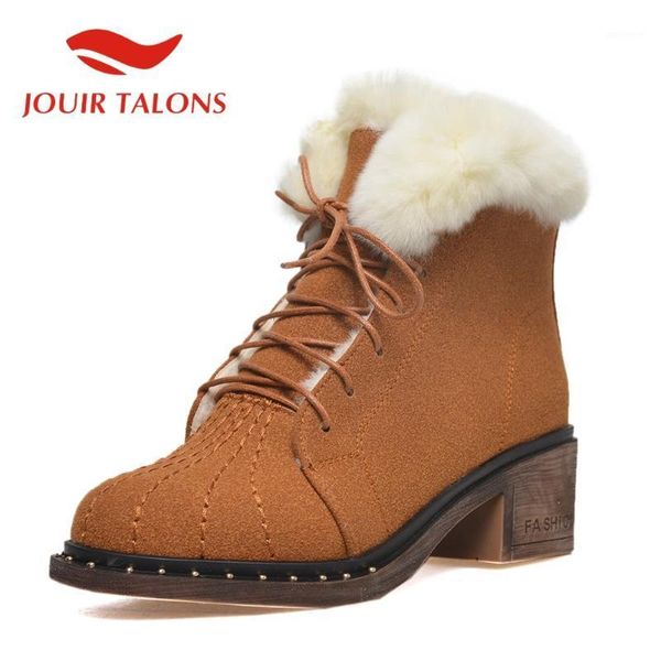 jouir talons winter snow plush keep warm ankle women boots round toe cross-tied square thick heels 5.5 cm women shoes1, Black
jouir talons winter snow plush keep warm ankle women boots round toe cross-tied square thick heels 5.5 cm women shoes1, Black