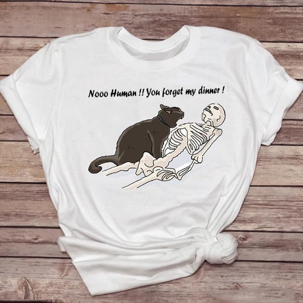 women t shirts cat funny skull pet cute fashion trend 90s animal lady tshirt female ladies print graphic tee t shirt, White
women t shirts cat funny skull pet cute fashion trend 90s animal lady tshirt female ladies print graphic tee t shirt, White