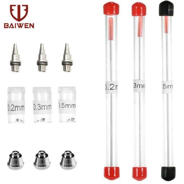 0.2mm/0.3mm/0.5mm airbrush nozzle needle air brush cap replacement spray gun parts spraying paint tool body brushwork accessorie1
0.2mm/0.3mm/0.5mm airbrush nozzle needle air brush cap replacement spray gun parts spraying paint tool body brushwork accessorie1