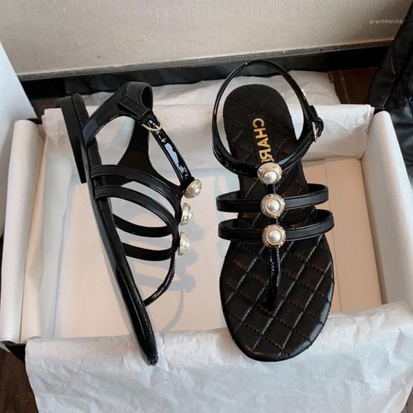 charei cc2020 summer french jelly shoes sandals with pearl camellia pink bright patent leather comfortable non slip design1, Black
charei cc2020 summer french jelly shoes sandals with pearl camellia pink bright patent leather comfortable non slip design1, Black
