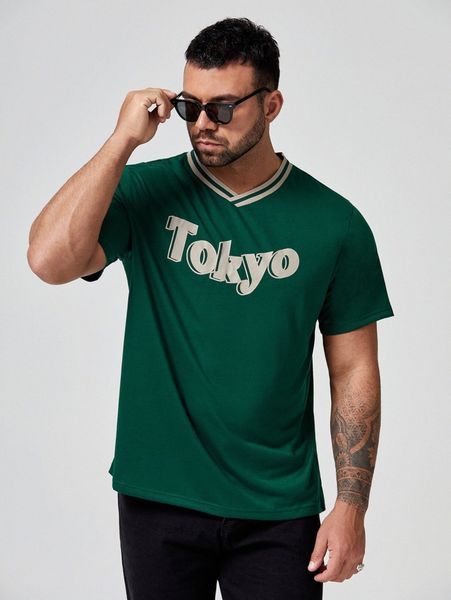 extended sizes men letter graphic contrast trim tee 90pn#, White;black
extended sizes men letter graphic contrast trim tee 90pn#, White;black