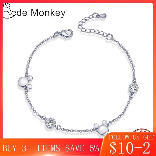 codemonkey 2020 new s925 3 style simple zircon mikey women bracelet making fashion jewelry wedding party gift cmb138 q1201, Black
codemonkey 2020 new s925 3 style simple zircon mikey women bracelet making fashion jewelry wedding party gift cmb138 q1201, Black